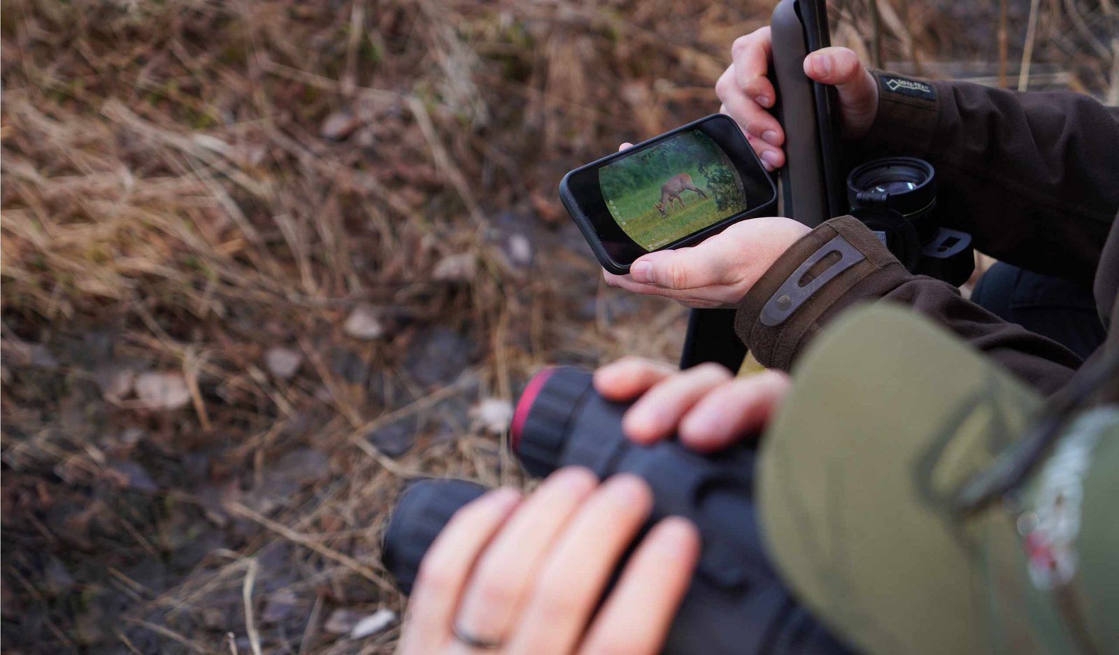 HIKMICRO Habrok 4K em campo