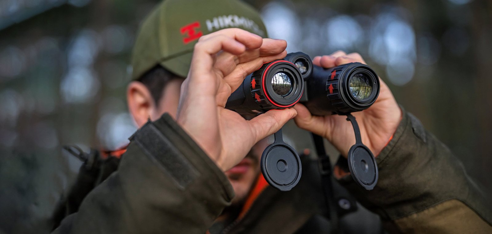 HIKMICRO Habrok 4K — anel de foco