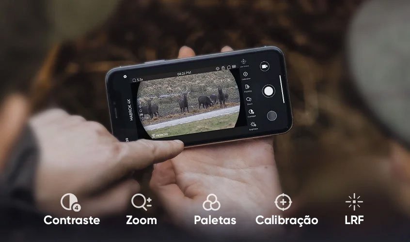 HIKMICRO Habrok 4K — aplicativo HIKMICRO SIGHT