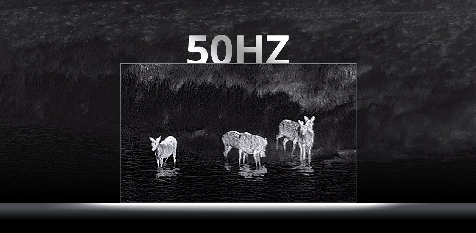 HIKMICRO Habrok Pro — taxa de atualização de 50 Hz