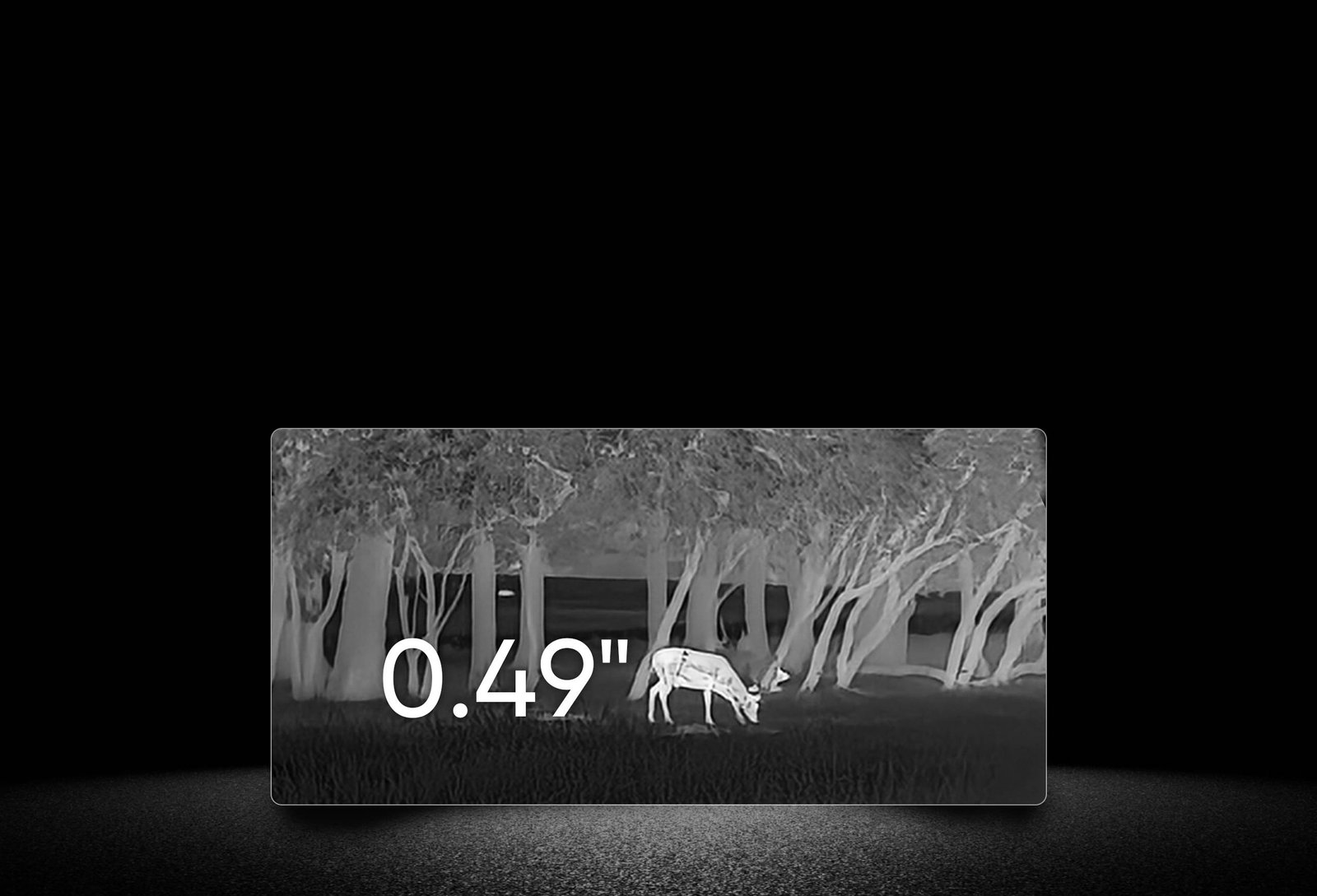HIKMICRO LYNX 3.0 — tela AMOLED de 0,49 polegada