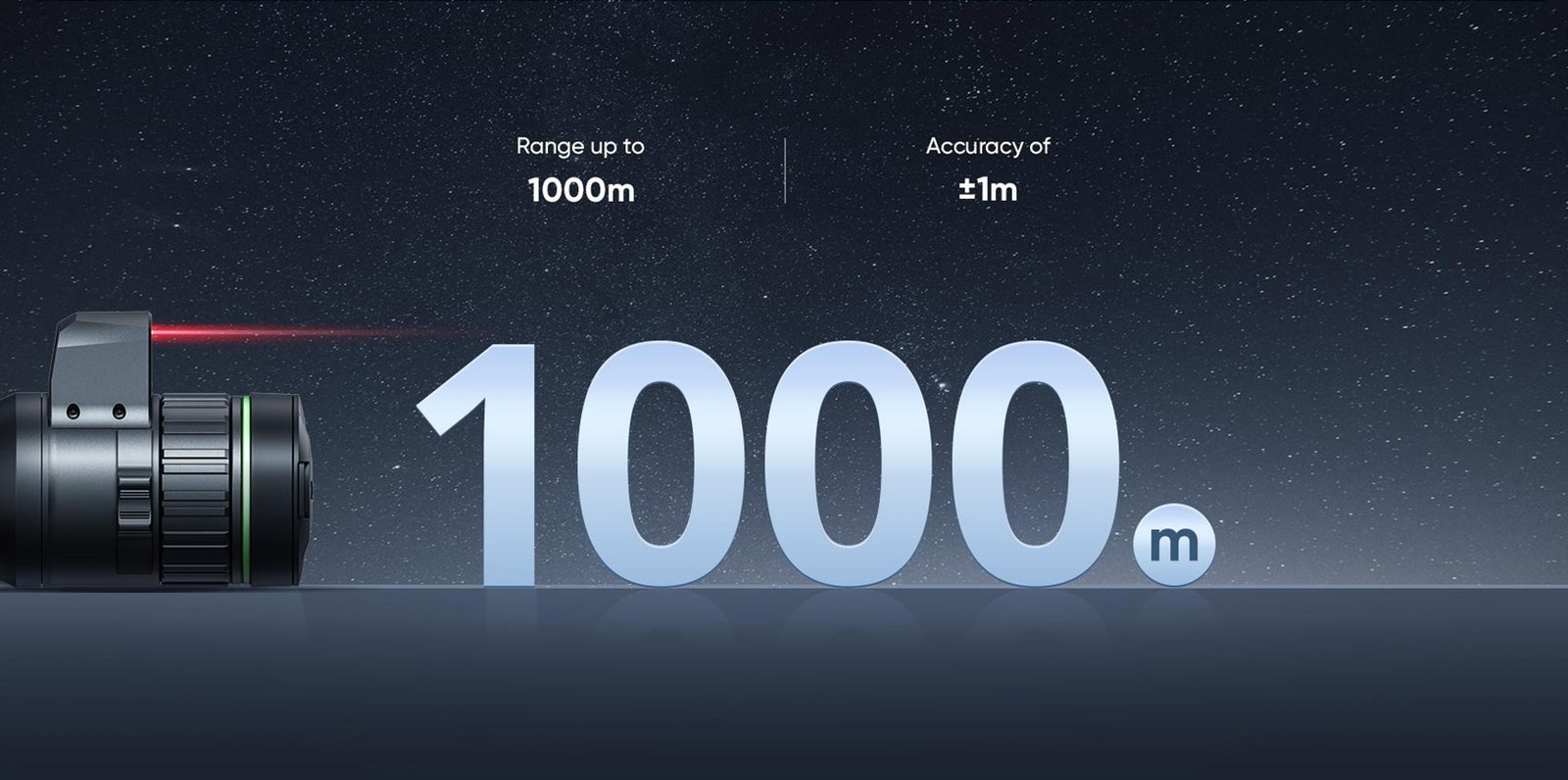 HIKMICRO Alpex 4K — telêmetro a laser de 1000 m