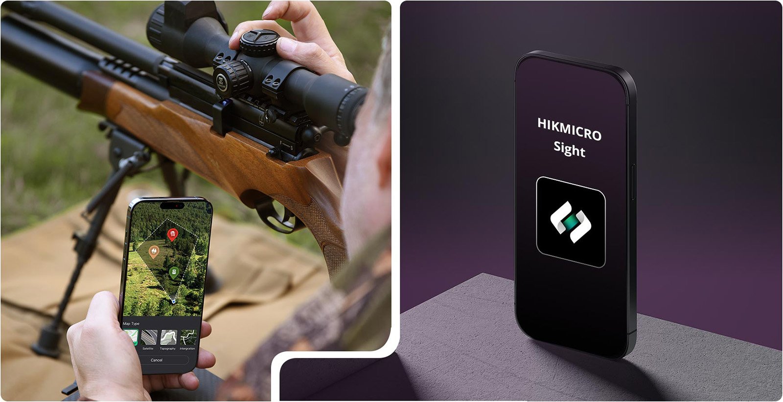 HIKMICRO Alpex 4K Lite — aplicativo HIKMICRO Sight