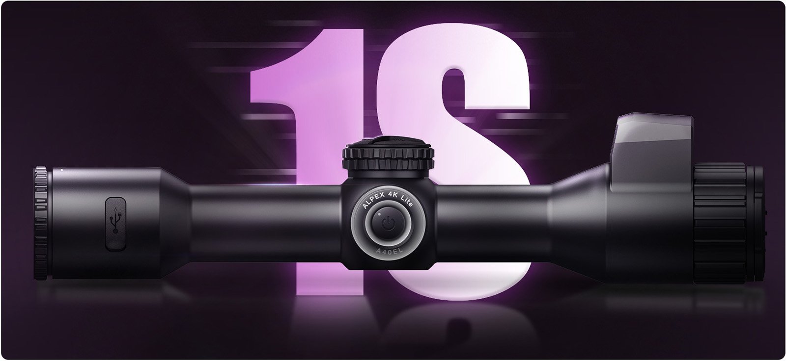 HIKMICRO Alpex 4K Lite — partida em um segundo