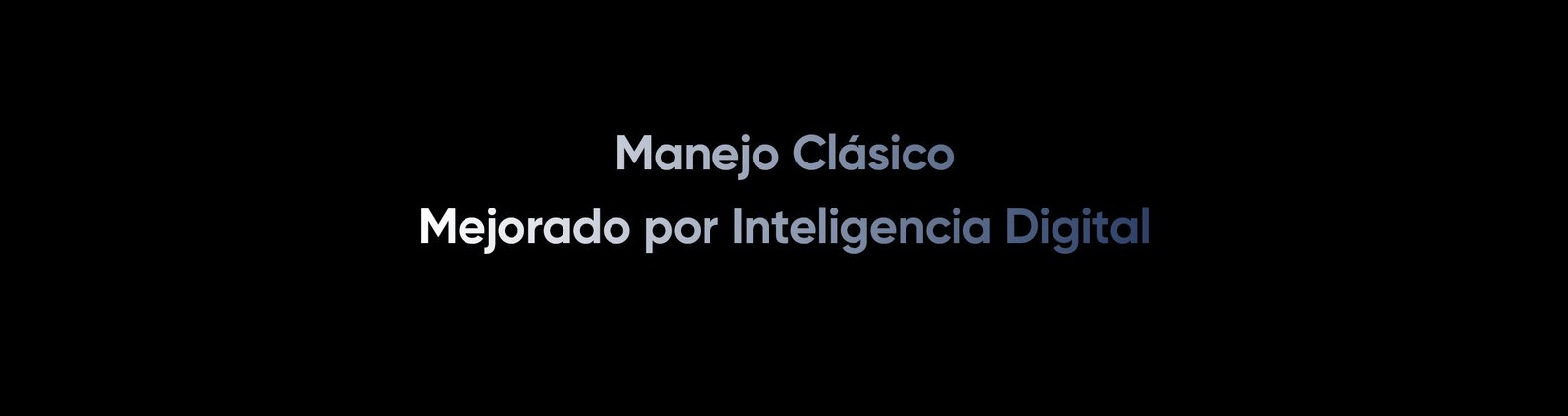 O manejo clássico, potencializado pela inteligência digital