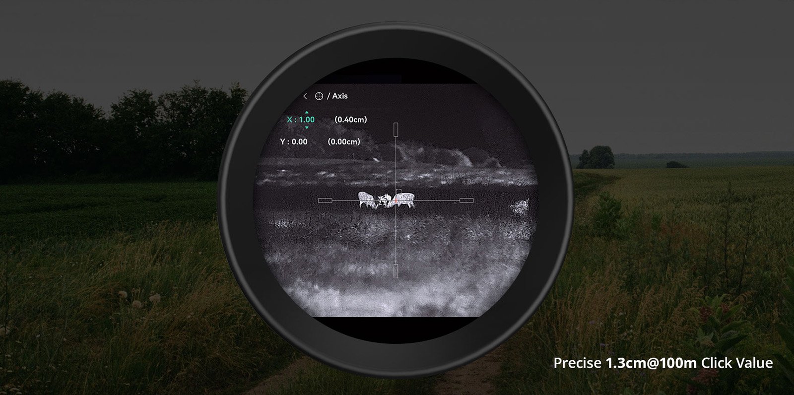 HIKMICRO Stellar 3.0 — cliques de 1,3 cm a 100 m