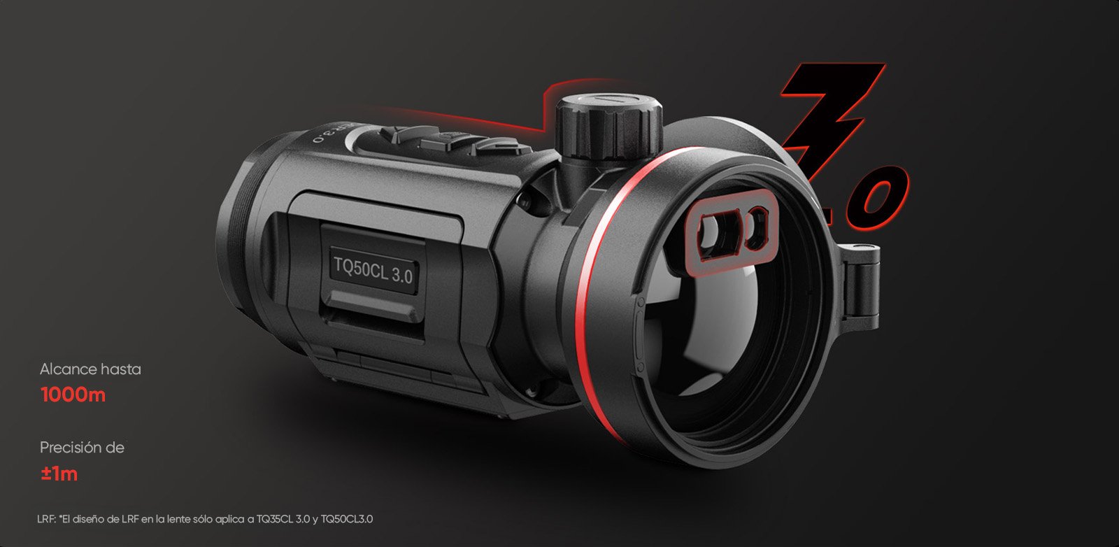 HIKMICRO Thunder 3.0 — módulo LRF integrado à lente